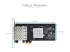StarTech.com 4-Port GbE SFP Network Card, PCIe 2.0 x2, Intel I350-AM4 4x 1GbE Controller, 1000BASE Copper/Fiber Optic, Quad-Port Gigabit Ethernet NIC, Desktop/Server Backplanes - Framsidan