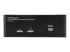 StarTech.com Dubbel USB DisplayPort KVM-switch med 2 portar, audio & USB 2.0-hubb - Framsidan