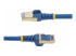StarTech.com 2m CAT6A Ethernet Cable, 10 Gigabit Shielded Snagless RJ45 100W PoE Patch Cord, CAT 6A 10GbE STP Network Cable w/Strain Relief, Blue, UL Certified Wiring/TIA - Flera vinklar