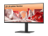 LG UltraWide 34BA75QE-B - Höger vinkel