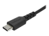 StarTech.com 1 m USB 2.0 till USB-C-kabel -&nbsp;svart&nbsp; - Närbild