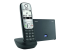 Gigaset A690 IP - Trådlös telefon/VoIP-telefon med nummerpresentation - Vänster vinkel