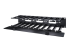 APC Horizontal Cable Manager Single-Sided with Cover - Höger vinkel